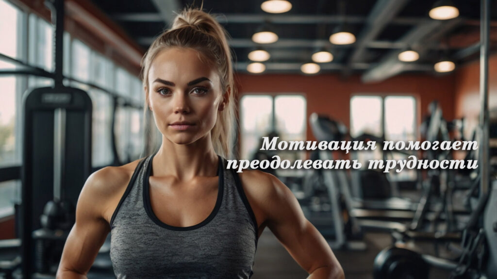 Мотивация помогает преодолевать трудности